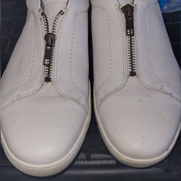 Johnston & Murphy Shoes Johnston And Murphy Leather White Sneakers